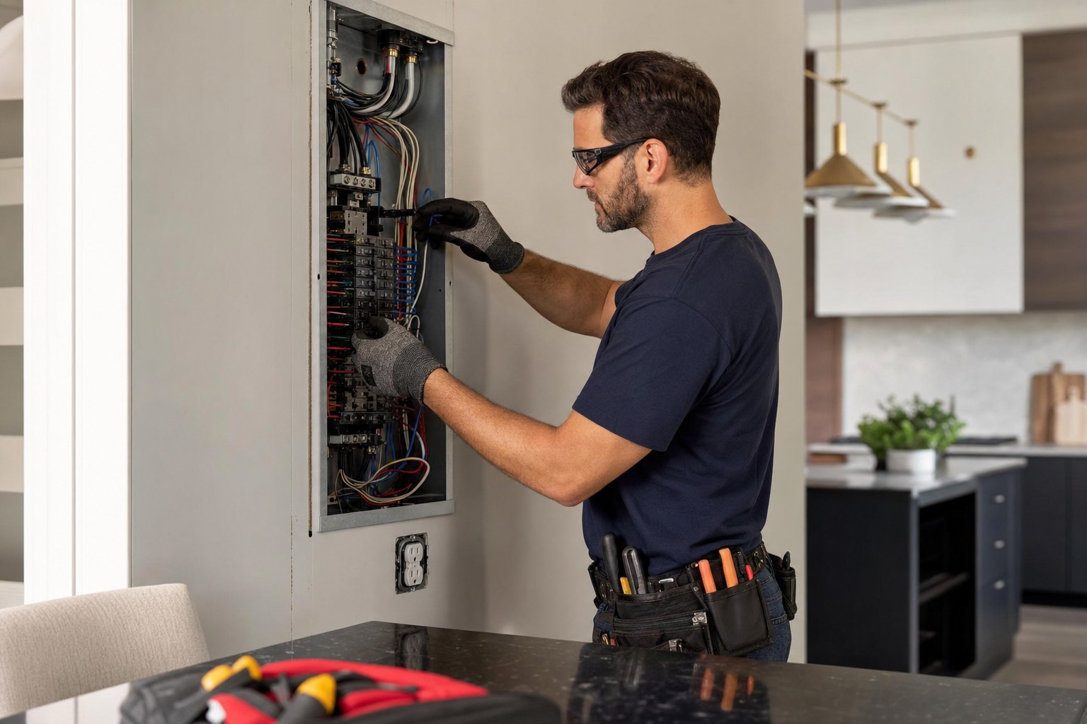 Electrical work and repairs Nashville TN outlets, fans, lighting