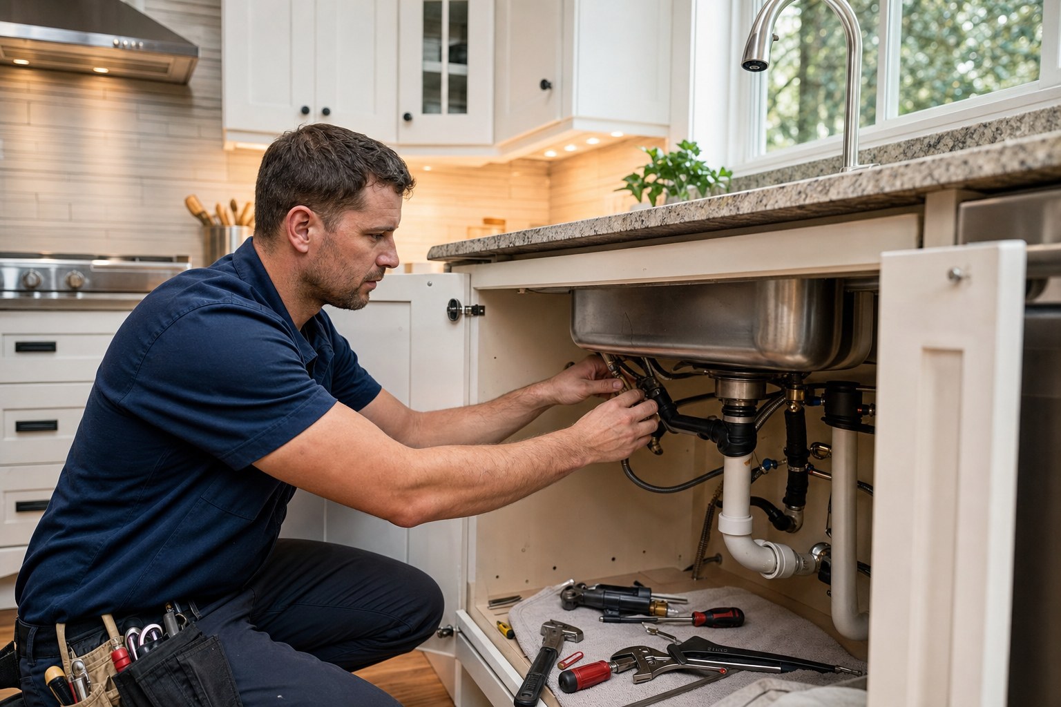Plumbing repair services Nashville TN faucets, toilets, water heaters